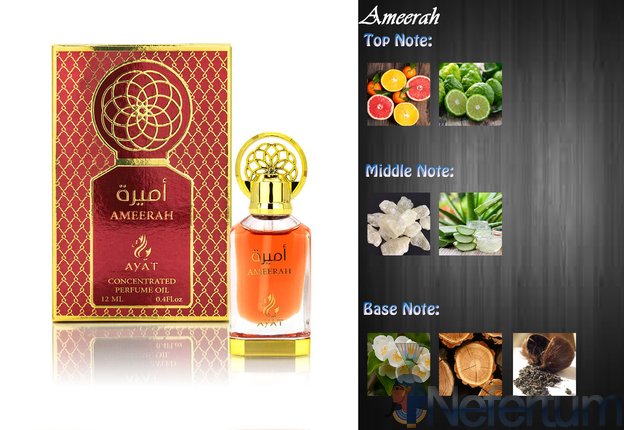 Ayat - Attar - AMEERAH, CPO 12ml moteriški