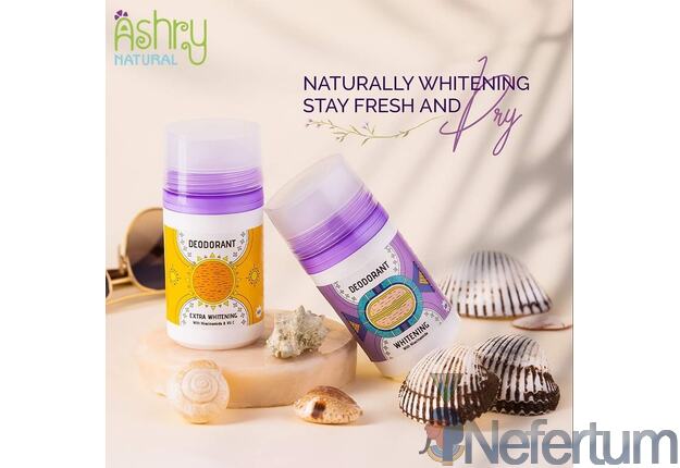 Ashry Natural rutulinis YPAČ BALINANTIS DEZODORANTAS ,  60ml 2