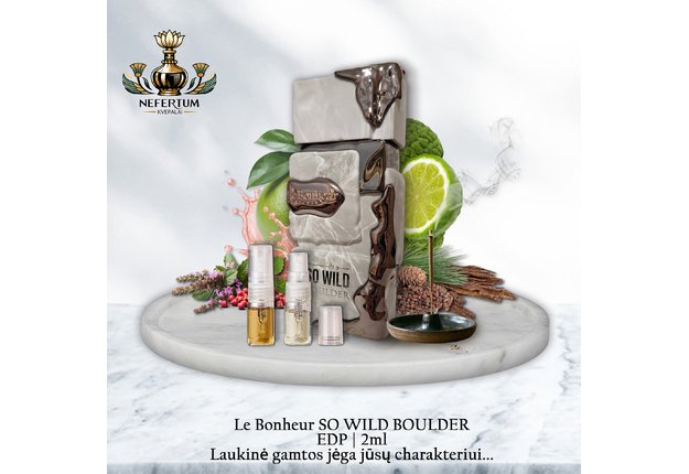 Le Bonheur SO WILD BOULDER EDP, 2ml, mėginukas