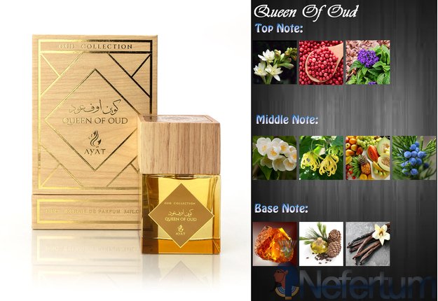 Ayat - Oud Collection - QUEEN OF OUD, 100ml moteriški