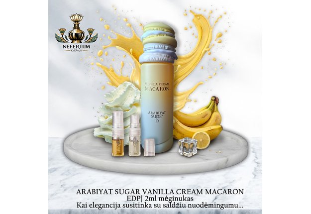 Arabiyat VANILLA CREAM MACARON, EDP 2ml, tester