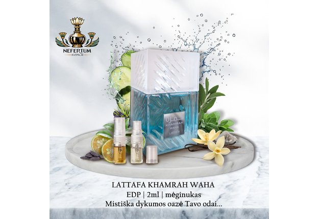Lattafa KHAMRAH WAHA, 2ml, mėginukas