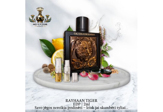 Rayhaan TIGER, 2ml, EDP mėginukas
