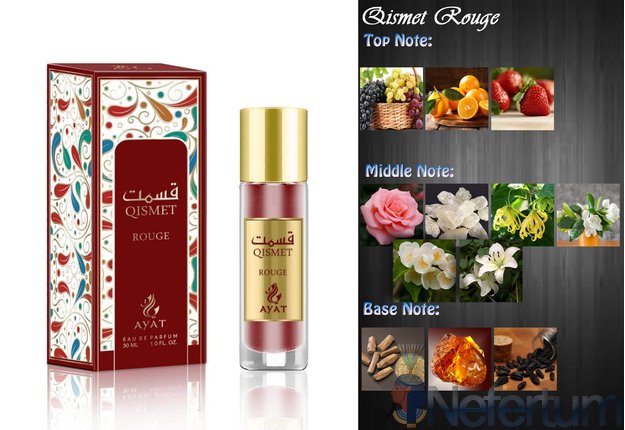 Ayat - QISMET ROUGE, 30ml, moteriški