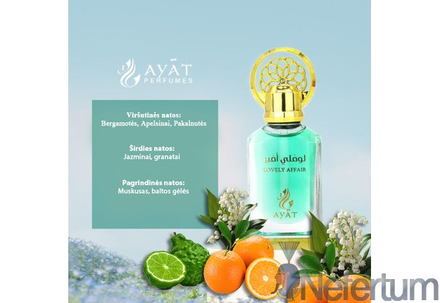 Ayat - Attar - LOVELY AFFAIR, CPO 12ml moteriški