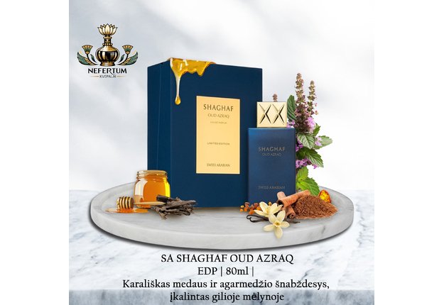 Swiss Arabian SHAGHAF OUD AZRAQ, 75ml EDP, unisex 