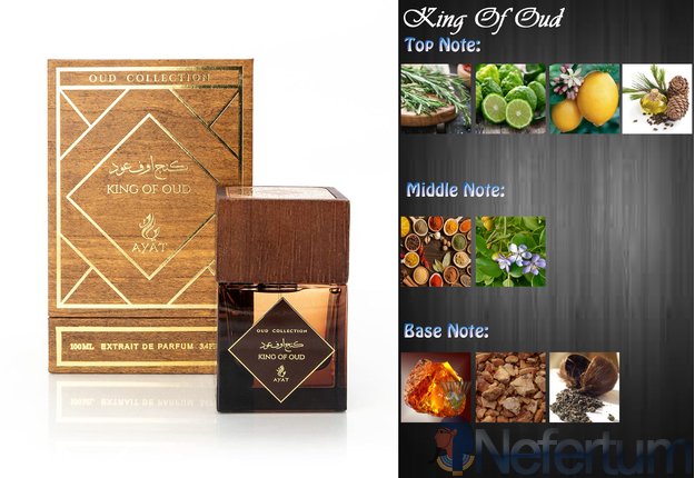 Ayat - Oud Collection - KING OF OUD, 100ml vyriški