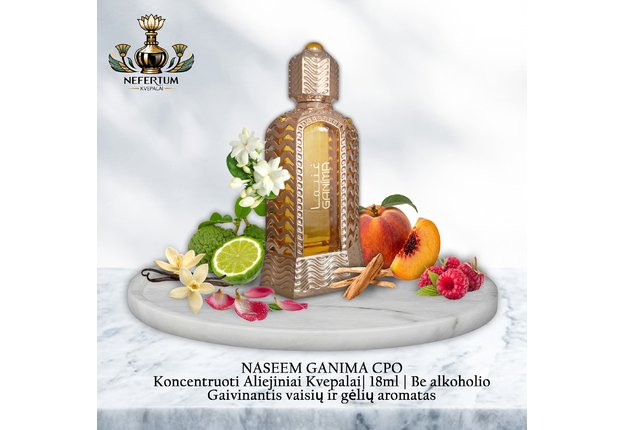 Naseem GANIMA, CPO 1ml, mėginukas
