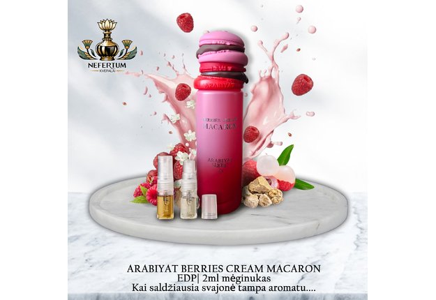 Arabiyat BERRIES CREAM MACARON, EDP 2ml tester