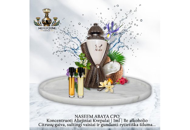 Naseem ABAYA, CPO 1ml mėginukas