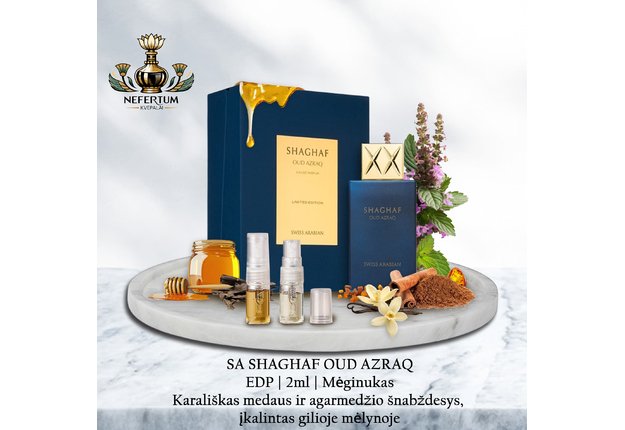 Swiss Arabian SHAGHAF OUD AZRAQ, tester