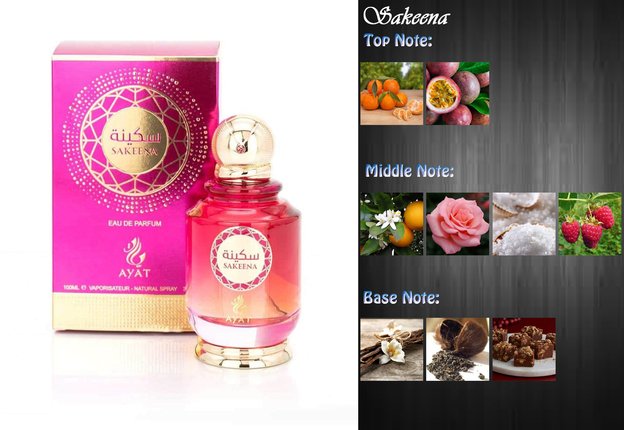 Ayat - Iconic Perfumes - SAKEENA, 100ml moteriški