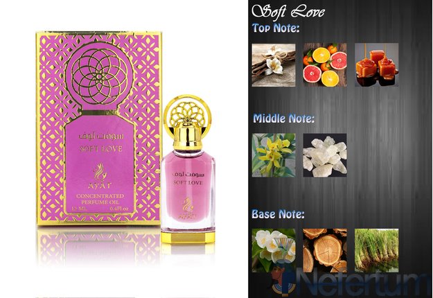 Ayat - Attar - SOFT LOVE, CPO 12ml moteriški