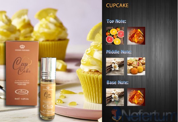 Al Rehab CUPCAKE, CPO 6ml, moteriški