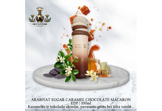 Arabiyat Prestige SUGAR CARAMEL CHOCOLATE MACARON, 100ml, EDP, UNISEX