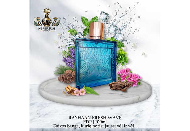 Rayhaan FRESH WAVE, 100ml, EDP, vyriški