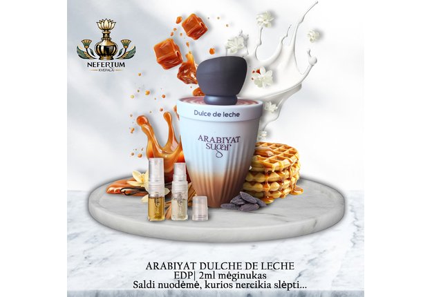Arabiyat DULCHE DE LECHE, EDP 2ml, mėginukas