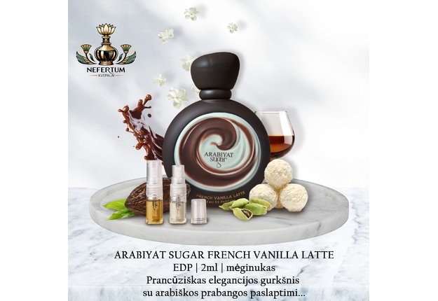Arabiyat FRENCH VANILLA LATTE, EDP 2ml tester