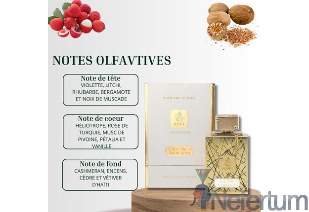 Ayat - Diamond - SOLID GOLD, 100ml unisex 1