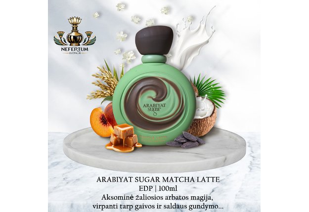 Arabiyat MATCHA LATTE, EDP 100ml, moteriški