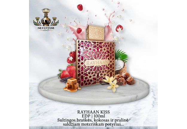 Rayhaan KISS, 100ml, EDP, moteriški