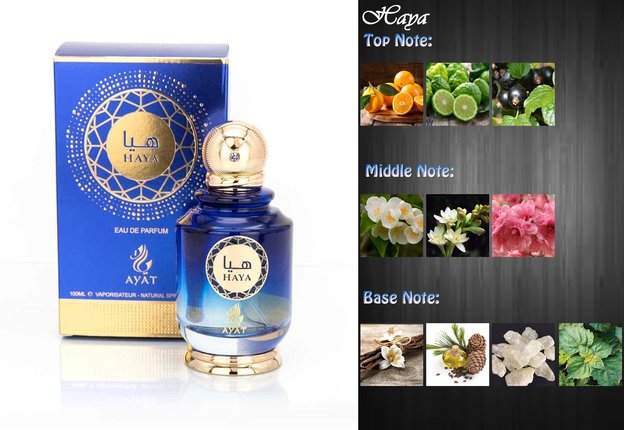 Ayat - Iconic Perfumes - HAYA, 2ml mėginukas