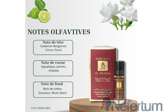 Ayat - AMEERAT AL ARABIA, CPO 6ml, moteriški 1