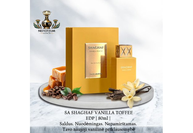 Swiss Arabian SHAGHAF VANILLA TOFFEE, EDP 75ml, unisex