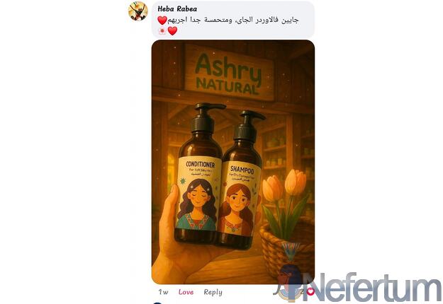 Ashry Natural PLAUKŲ KONDICIONIERIUS 330ml 1