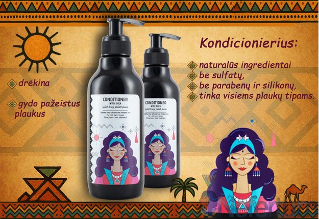 Ashry Natural PLAUKŲ KONDICIONIERIUS 330ml