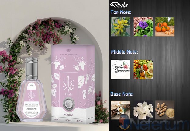 Al Rehab DIALA, EDP 50ml, moteriški