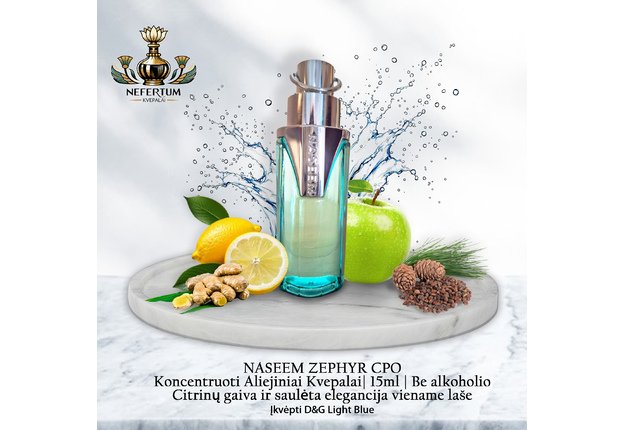 Naseem ZEPHYR, CPO 1ml, mėginukas