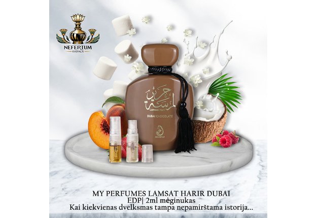 My Perfumes LAMSAT HARIR DUBAI EDP 2ml, mėginukas