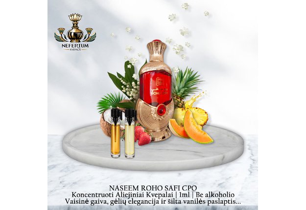 Naseem ROHO SAFI, CPO 1ml mėginukas
