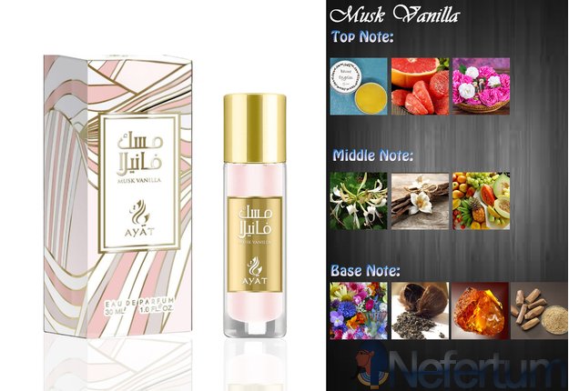 Ayat - MUSK VANILLA, 30ml, moteriški