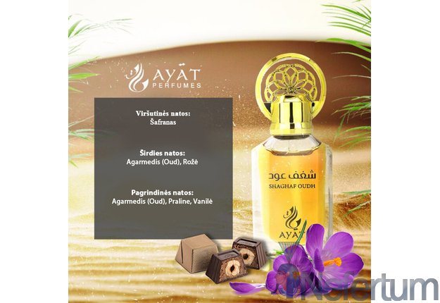 Ayat - Attar - SHAGHAF OUD, CPO 12ml unisex