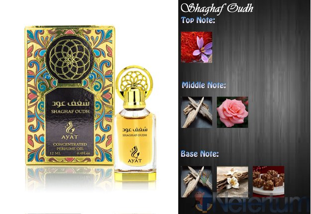 Ayat - Attar - SHAGHAF OUD, CPO 12ml unisex