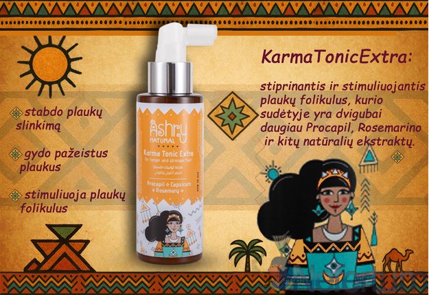 Ashry Natural KARMA TONIC EXTRA 125ml