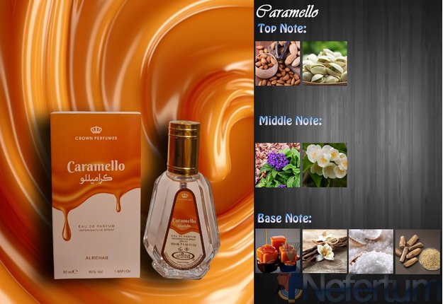 Al Rehab CARAMELLO, EDP 50ml, moteriški