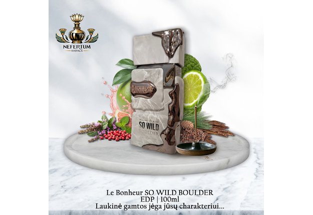 Le Bonheur SO WILD BOULDER EDP, 100 ml, vyriški