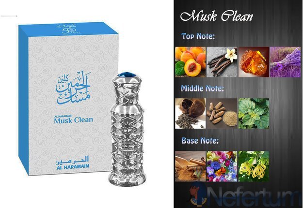 Al Haramain MUSK CLEAN, CPO 12ml, unisex