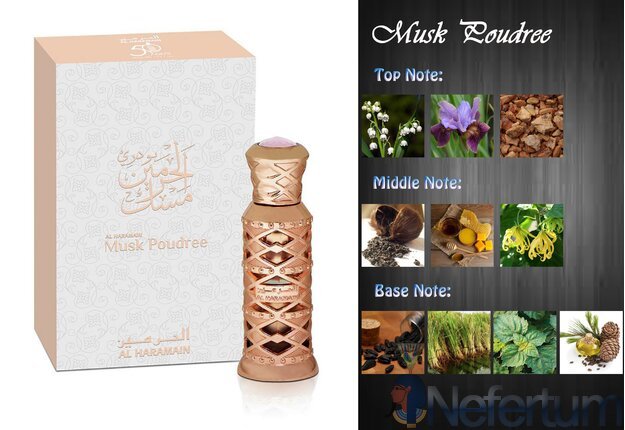 Al Haramain MUSK POUDREE, CPO 1ml, testeris