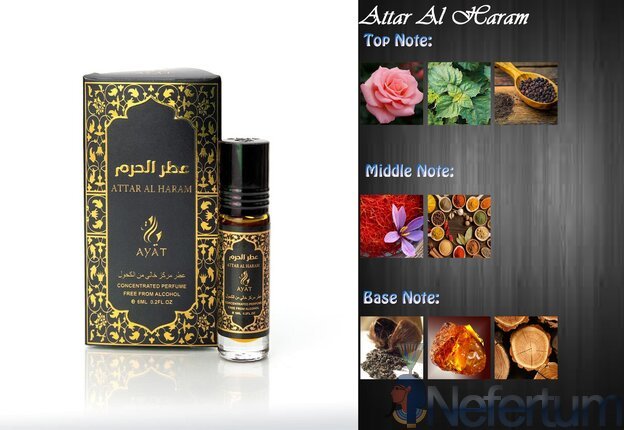 Ayat - ATTAR AL HARAM, CPO 6ml, unisex