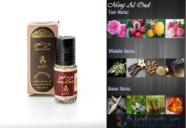 Ayat - MOUJ AL OUD, CPO 3ml, unisex