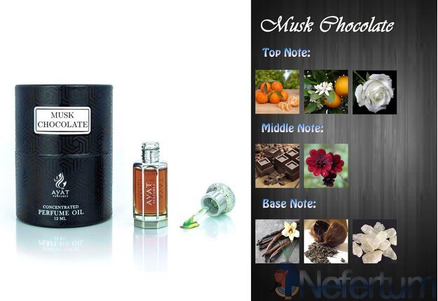 Ayat - Tola Collection - MUSK CHOCOLATE, CPO 1ml testeris