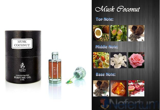 Ayat - Tola Collection - MUSK COCONUT, CPO 1ml testeris