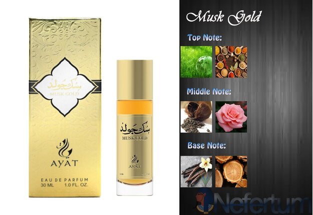 Ayat - MUSK GOLD, EDP 30ml, moteriški