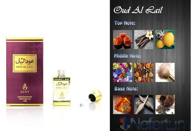 Ayat - Attar - OUD AL LAIL, CPO 12ml