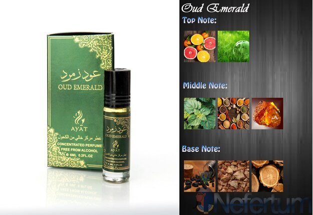 Ayat - OUD EMERALD, CPO 6ml, unisex