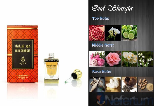 Ayat - Attar - OUD SHARQIA, CPO 12ml